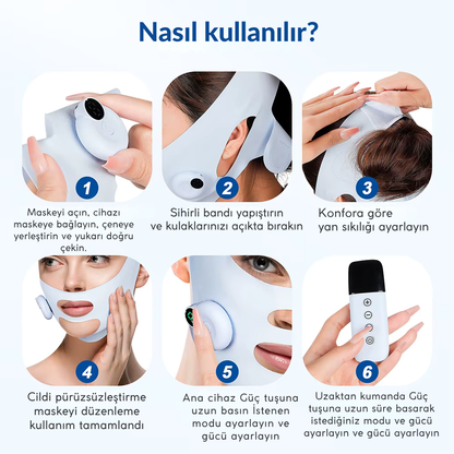 EMS Yüz inceltme şekillendirme V maskesi